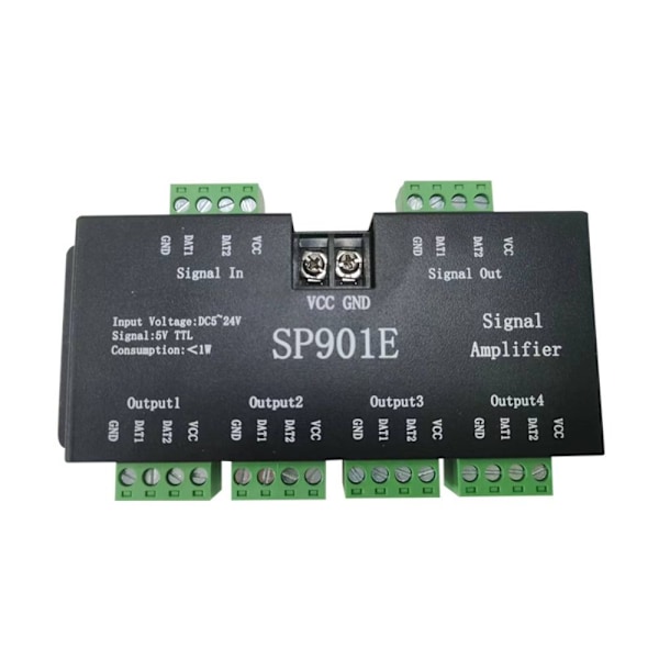 SP901E Signalforsterker Lysstripe Repeater SPI Signalforsterket