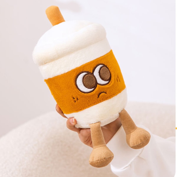 Jellycat Sød Udstoppede Boba Plys Bubble Tea Plys Pude Mælk Te Kop Pude Mad Plys, Blød Kawaii Kramme Mælk Te Plys Legetøj til Børn