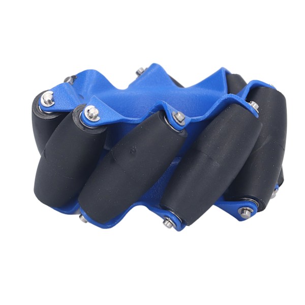 3in 45° Omnidirectional Wheel med 8 TPU Rubber Drive Rollers Industrial Robot Car Parts Høyre 5606‑0000‑0076