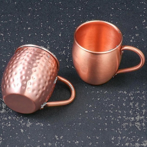 530ml 100% ren kobbermugg Moskva Mule Mug Trommekopp Cocktailkopp Ren kobbermugg Restaurant Bar Col