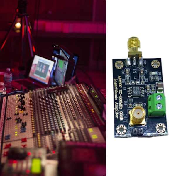 AD8307 RF-effekt til lydforstærkning DC5V 500MHz Power RF log-forstærkerkort