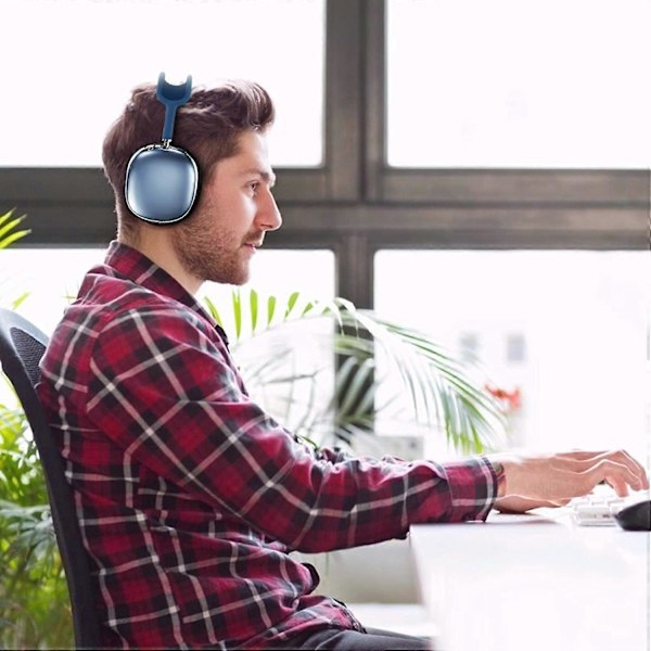 Beskyttende skal til hovedtelefoner 1 par Transparent AirPods Max Transparent