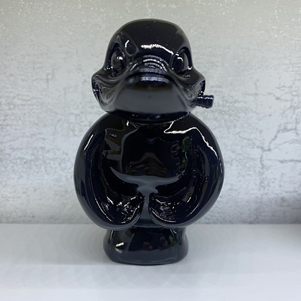 Sint Ducky Bilhettepynt Bil Dekorasjon Front Dekorasjon Black