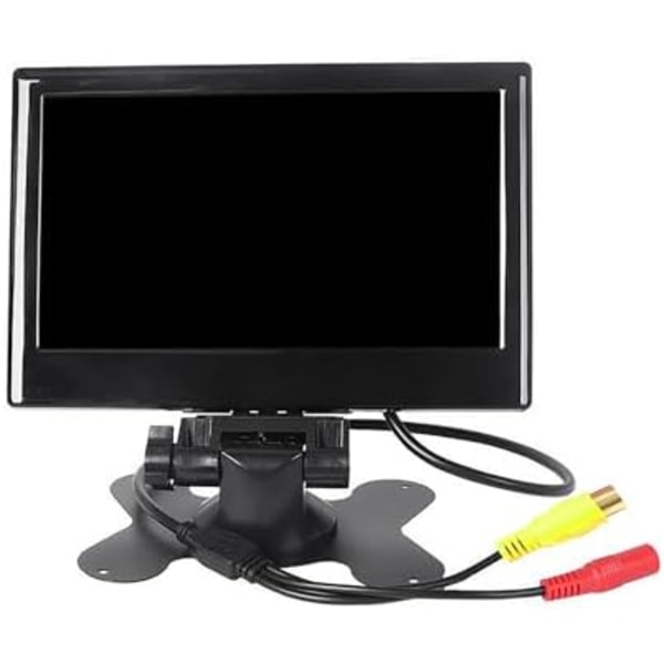 12V-24V 7-tums TFT LCD Färg HD-Skärm med en Nummerplåtskamera för Auto CCTV Backkamera Reservdelar