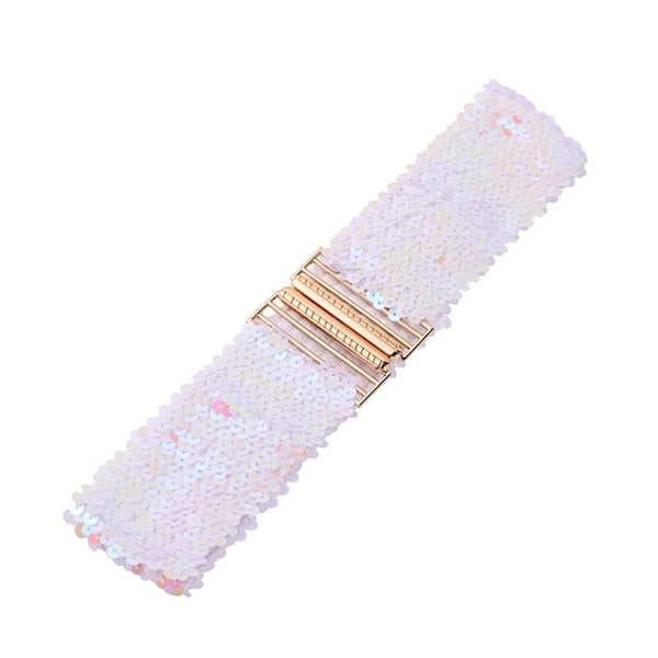 Stretchbälte med paljetter, glänsande midjeband 60X6CME E 60x6cm E 60x6cmE