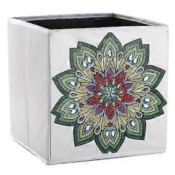 5D DIY Diamantmålning Förvaringslåda Rese Kristallbehållare Fodral Organizer Diamantbroderi Hantverk Jul Bröllop Fest Födelsedagspresenter(F) F