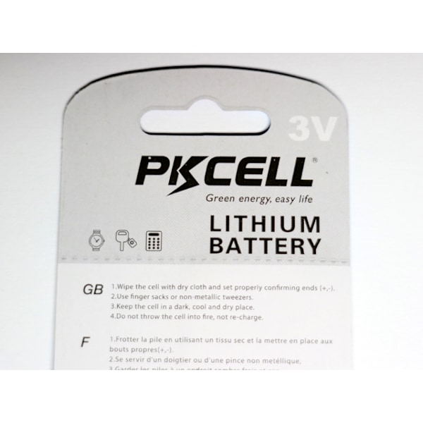 CR2032 20-pak Lithium batterier CR 2032 3V batteri 80