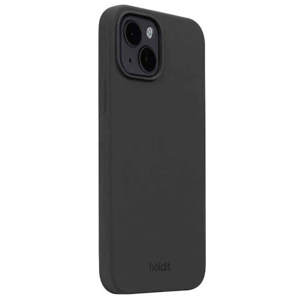 held iPhone 15 Mobilcover Silikon Svart 48