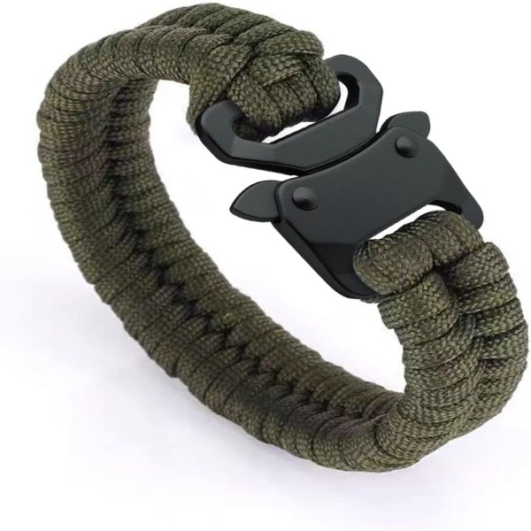 3 st Metal Spänne Paracord Armband Spännen Quick Side Release