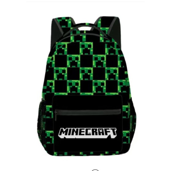 Minecraft Lasten Reppu Kokopainatuksella