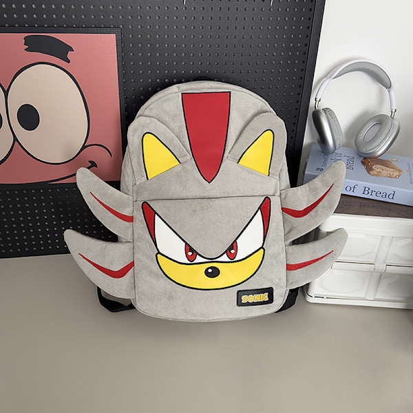Sonic Ryggsäck Skolväska grey shadow
