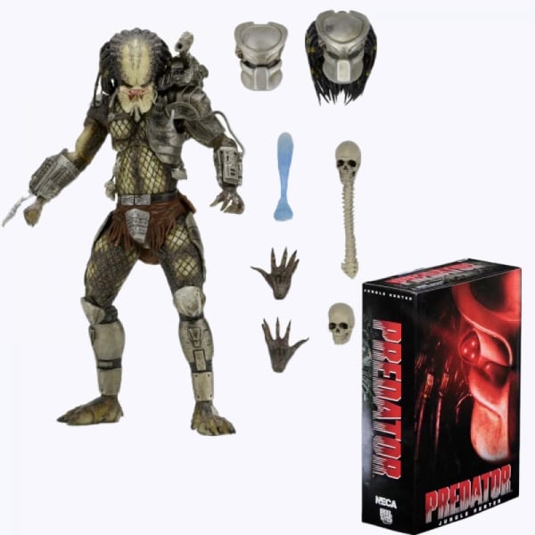 Predator Jungle Hunter Ultimate 7\" 1:12 Leksaksactionfigur Deluxe
