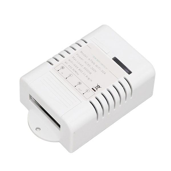 Smart Switch Real Time Feedback Stemmestyring Intelligent Timing WiFi Switch AC 85V til 260V