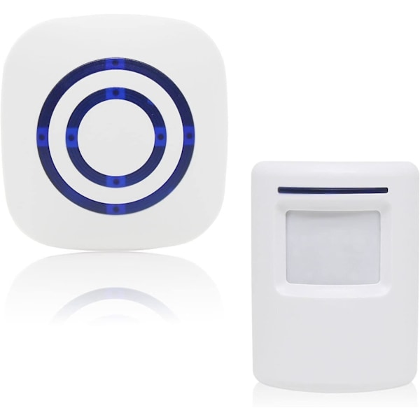 Wireless alarm system with motion detector