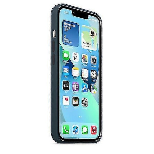 Silikonikuori MagSafella iPhone 13 -puhelimelle Abyss Blue