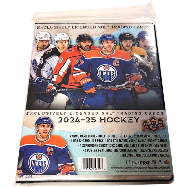 Hockeykort + Samlarpärm - 2024-25 Upper Deck Serie 1 NHL