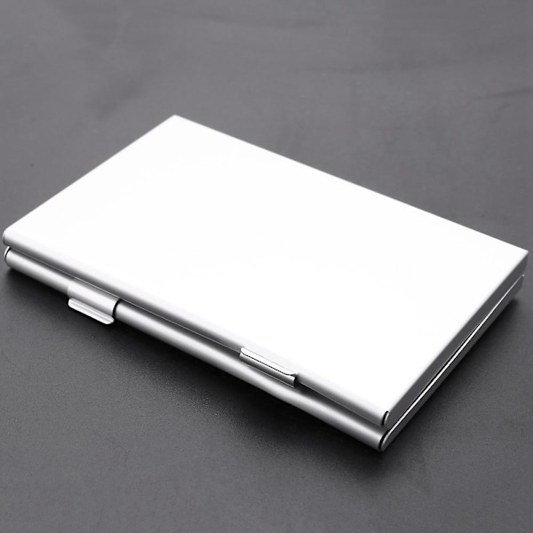 2x Aluminium etui for 24 TF SD-kort, tilfeldig farge