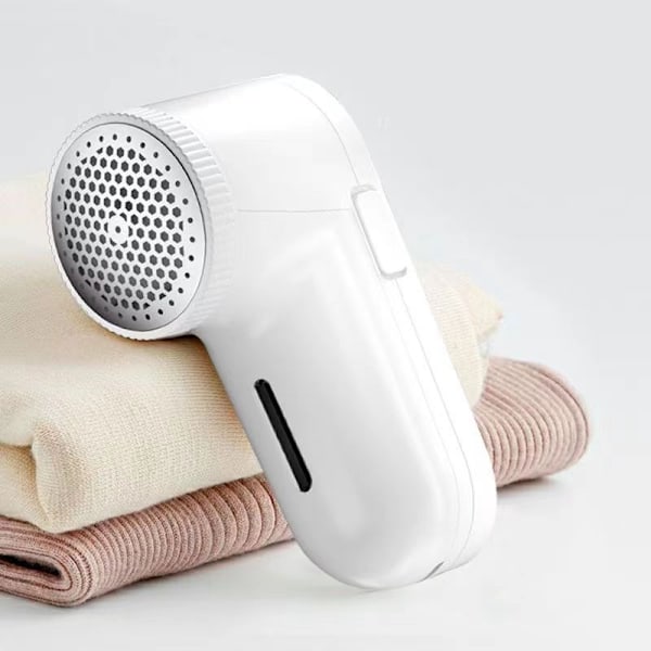 Elektrisk Bærbar Stofshaver og Fnullerfjerner med Dobbelt Beskyttelse, Pillefjerner, Fnullerfjerner med USB-ladekabel【HY】