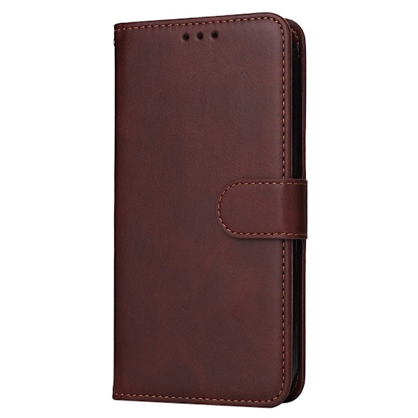 SKALO Samsung A35 5G PU Lær Lommebokdeksel - Flere Farger Brown Brown