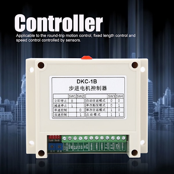DKC-1B Muovinen Nopeudensäädin Moninkertainen Suoja Yksiakselinen Pulssigeneraattori Askelmoottorin Ohjain