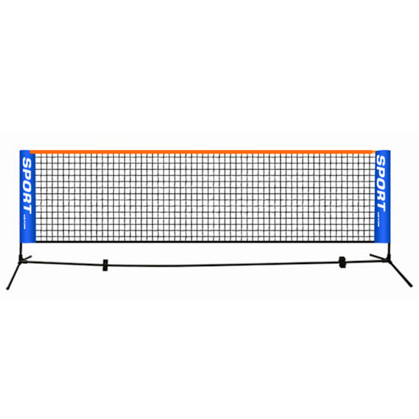 Bærbar Badminton Nett Sammenleggbart Bærbart Badminton Tennis Nett for Innendørs Utendørs Bane Bakgård Sportstrening 3.1-6.1M 0.29 6.1m