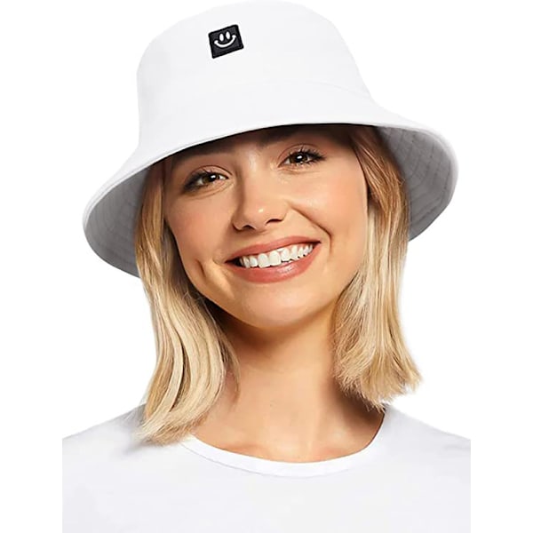 Fiskehatt för damer - unisex solhatt bucket hat fiskehatt