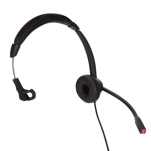 Telefon headset volumenjustering mikrofon mute monaural 2,5 mm erhverv headset til call center telemarketing