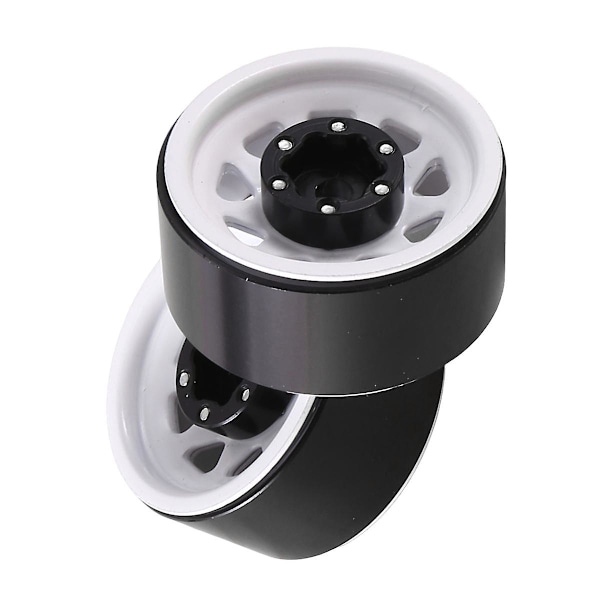 1 In Beadlock Felg med Negativ Offset 3,78 mm Nav for 1/18 1/24 RC Crawler Bil Axial Scx24 Ax24 Trx4m Fcx24.6