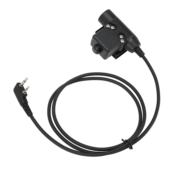 Clear Sound Walkie Talkie Earpiece Adapter for Icom V8 V80 V82 - Push To Talk Radio Headset Replacement