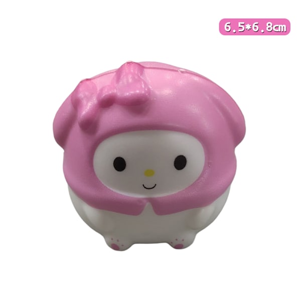 Melody Dekompression Sanrio Kuromi Cinnamoroll Squishy Legetøj A4
