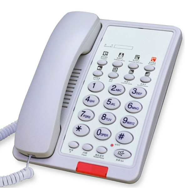 L016B Hotel reception Telephone Landline telephone Corded telephone Multi and hands-free function