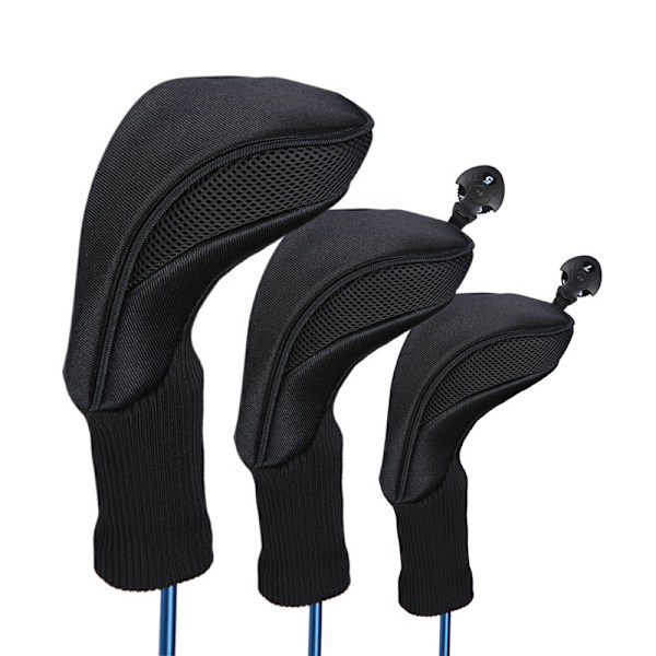 Golf Driver Träklubbhuvudskydd Variety Black