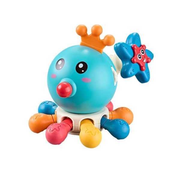 Octopus Press Toys Fidget Sensory Toys BLÅ blå