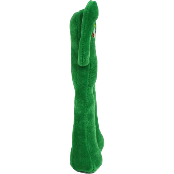 Plush Plysch Hundeleksak, Grön, 23 cm (1-pack)