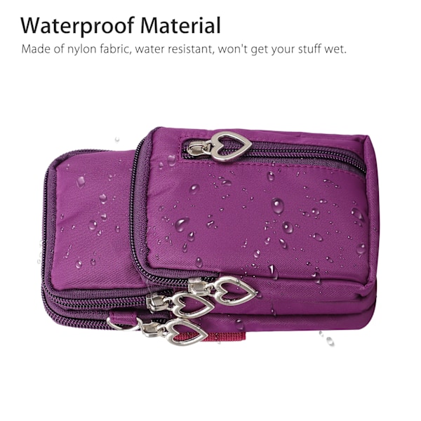 INF Olkalaukku matkapuhelimelle Purple Small