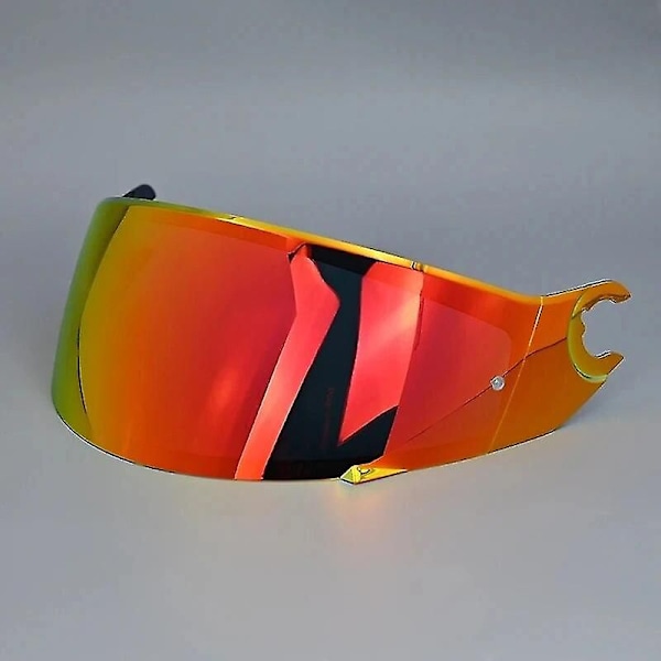 SHARK D Skwal D-Skwal 2 Spartan Hjelm Visir, Full Face Erstatning, Hjelmvisir, Tilbehør, Capacete Vindskjerm {XW} Red Gold