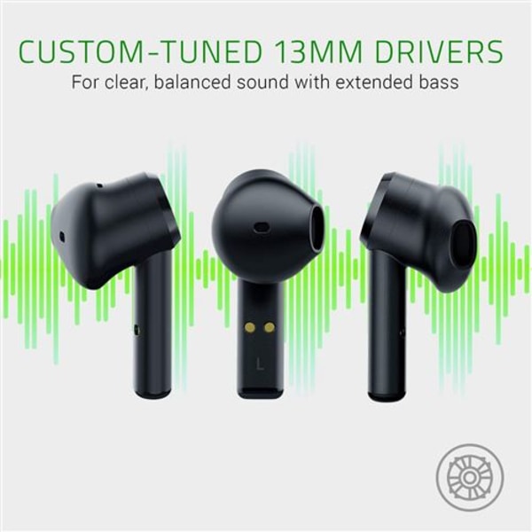 Razer Hammerhead True Wireless - Trådlösa hörlurar (In-Ear H