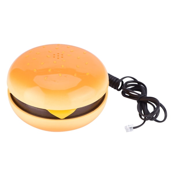 Novelty Emulating Hamburger Telephone Wire Landline Home Furnishing