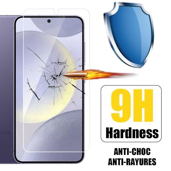 Lot-2 Karkaistu lasi Samsung Galaxy S24 Plus (Galaxy S24+) näytönsuoja 9H Läpinäkyvä Ultra Slim 0,18mm