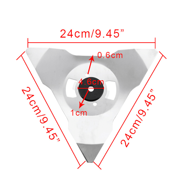 2-pak rustfrie stålblad for robotgressklippere Robomow-modeller RS TS MS RC TC MC