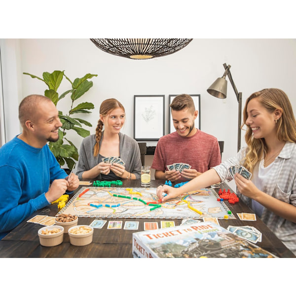 Ticket to Ride Europe -lautapeli | Perhepeli WELLNGS