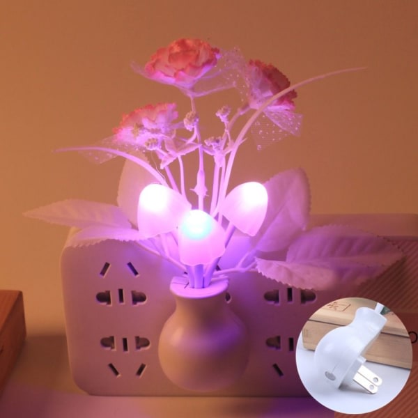 LED-lampa Rose Lamp US PLUGPINK LILAC PINK LILAC US PlugPink Lilac