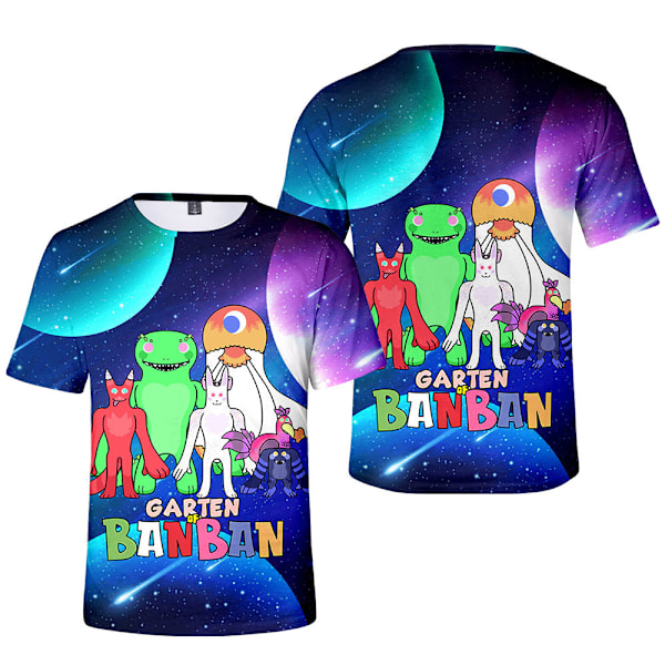 Cartoon T-shirt til drenge og piger Garten Banban T-shirt Sport D D 140 cm