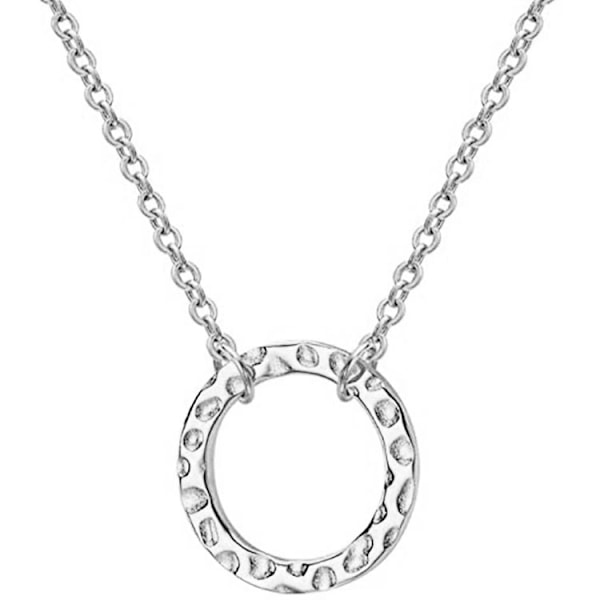 Minimalistisk Halskæde Fin Karma Choker Halskæde 14K Ægte Guldbelagt Kæde til Kvinder