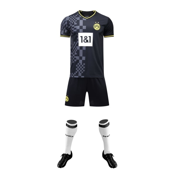 Ny Sæson 22-23 Dortmund Udebanetrøje Børn Voksne Jersey Dr?kt Adeyemi NO.27 XS