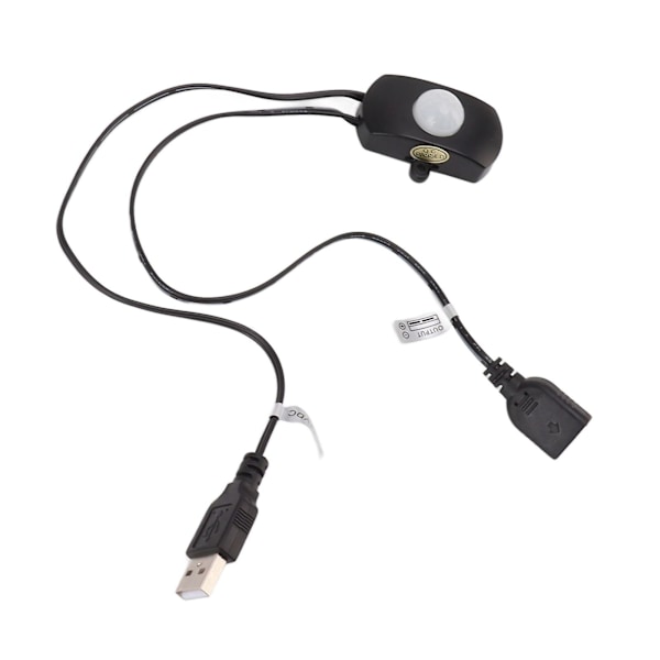 Bevegelsesaktivert sensor Pir-sensor USB smart bevegelsesdetektorbryter for LED-stripe lys DC 5v til 24v