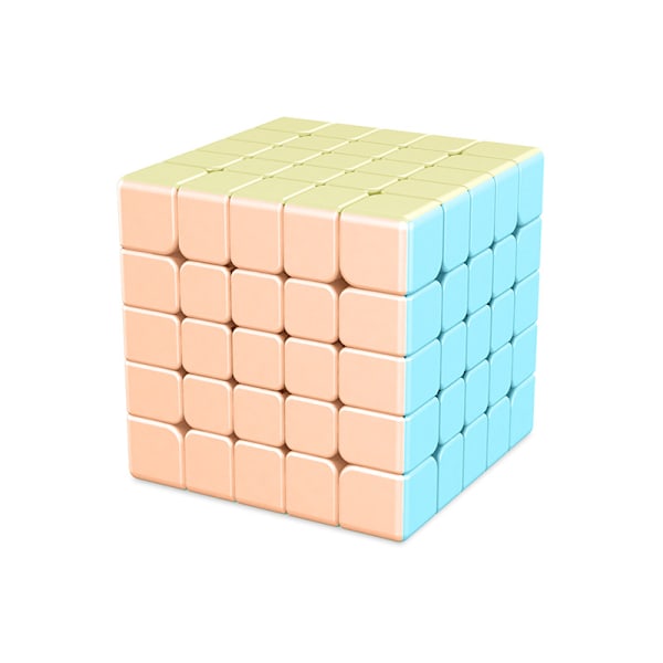 Rubiks Cube Macaron Farvet Pyramide Uddannelseslegetøj