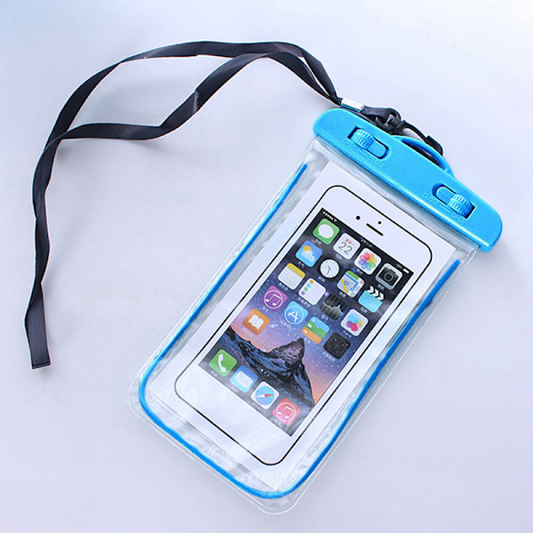 Svømmevesker Vanntett telefonveske Vanntett bag Blue