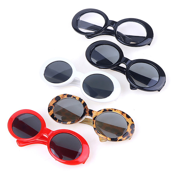 Nukke Cool Lasit Lemmikkieläinten Aurinkolasit 20CM EXO Nuket Lasit Puku Red