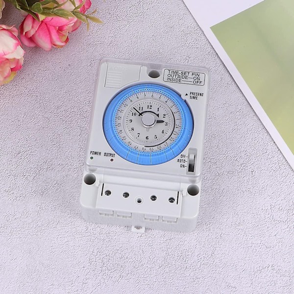 Mekanisk Timer, 12v DC Tidskontrollbryter Kjøkken Timer Tidskontrollbryter TB35N TB388 TB35 TB35-N TB889 VT35B - Perfet